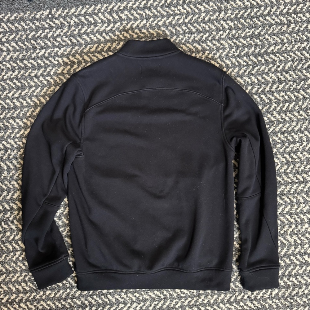Ministry of Supply Black Fleece Lined Bomber Jacket - Picture 4 of 8